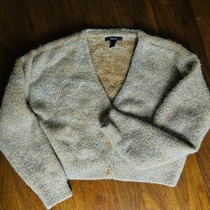 Forever 21 Cozy Beige Cardigan